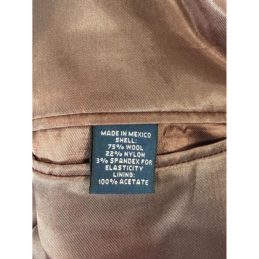 Polo Ralph Lauren Sport Coat Mens XL Charcoal Grey Great Wool Blend Herringbone - Picture 5 of 9